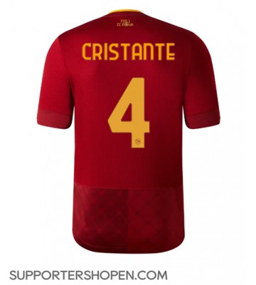 AS Roma Bryan Cristante #4 Hemma Matchtröja 2022-23 Kortärmad